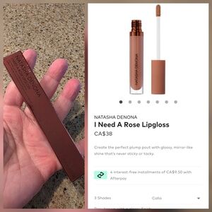Natasha Denona I need a rose lipgloss